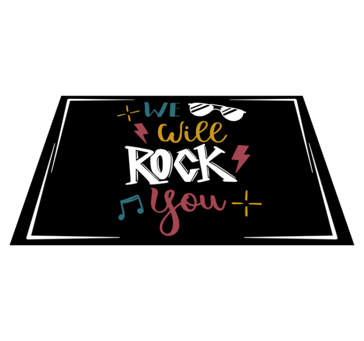 Inspire your table quote placemats - TenStickers