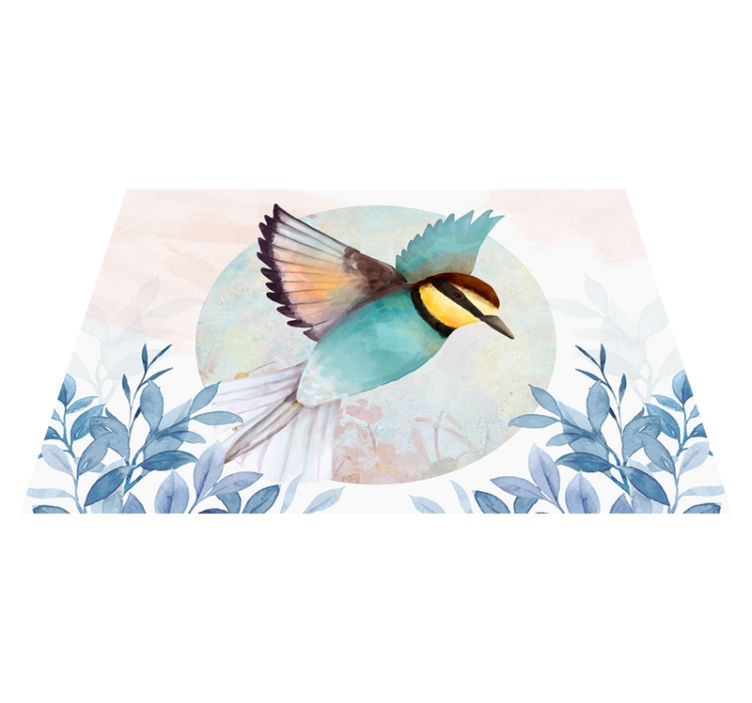 Original placemats with lively bird designs - TenStickers