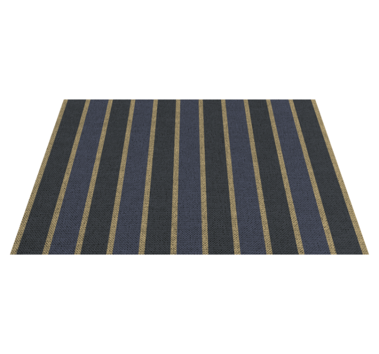 Modern placemats striped fabric table runner - TenStickers