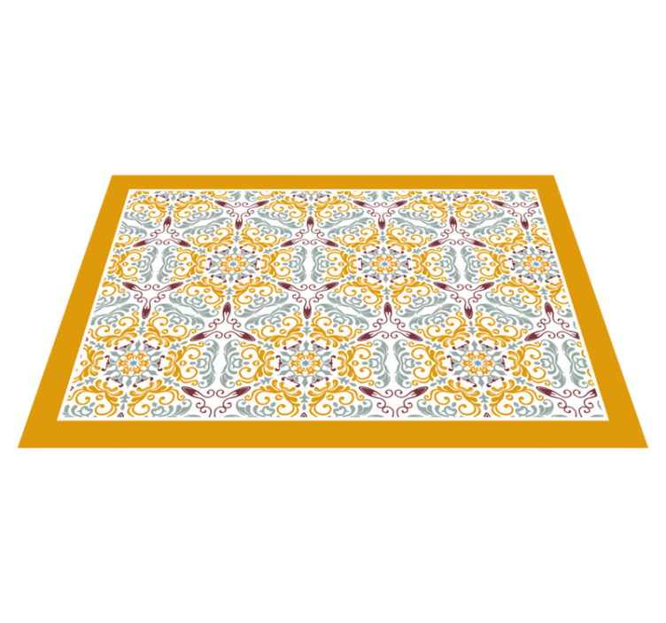 Original placemats elegant ornamental design - TenStickers