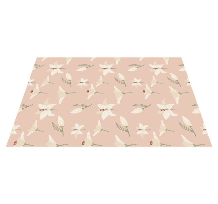 Christmas placemats floral table linens - TenStickers