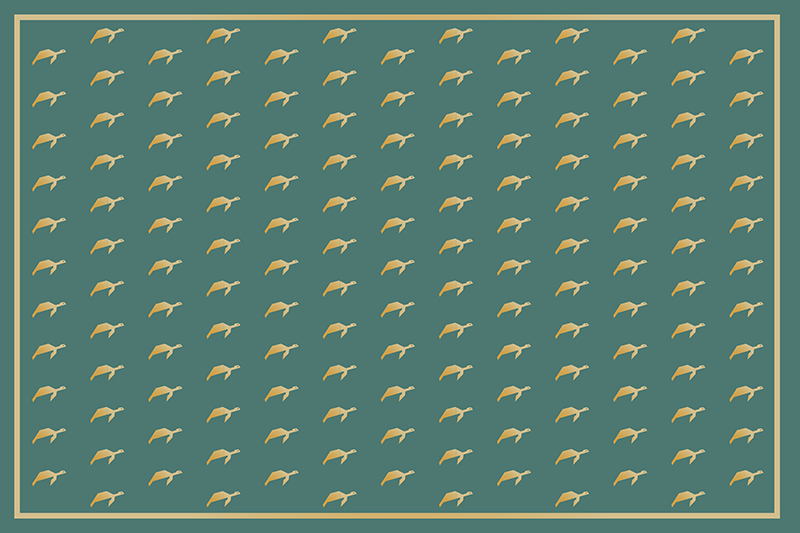 Personalised placemats with stylish textured design - TenStickers