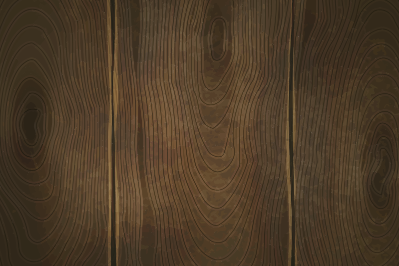 Textured placemats with natural wood design - TenStickers