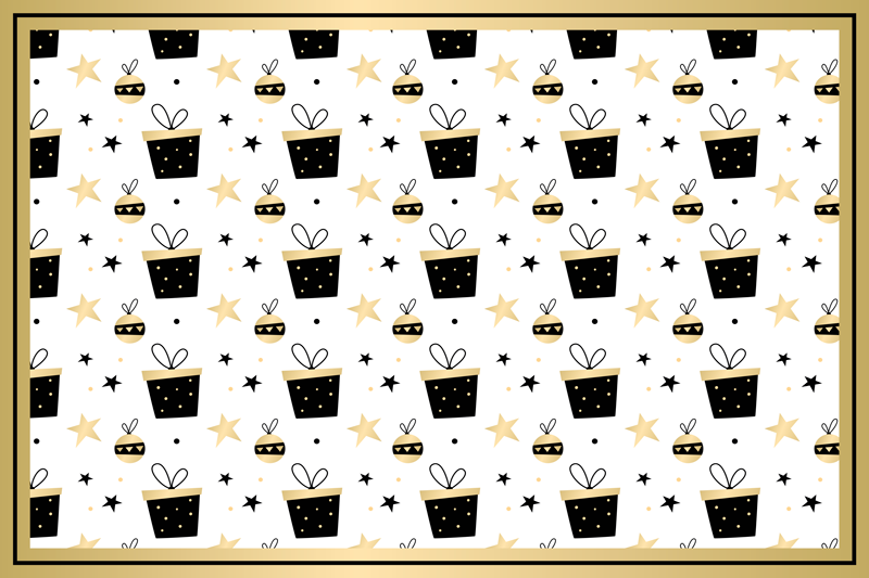 Christmas placemats festive gift design - TenStickers