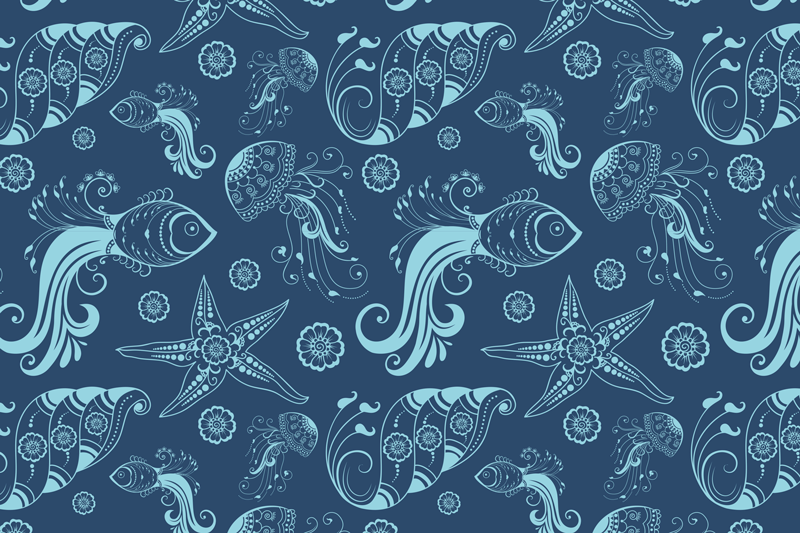 Original placemats nautical themed design - TenStickers