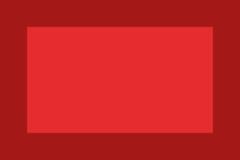 Textured placemats with bold red background - TenStickers
