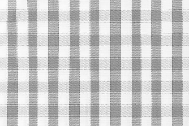 Textured placemats in classic checkered design - TenStickers