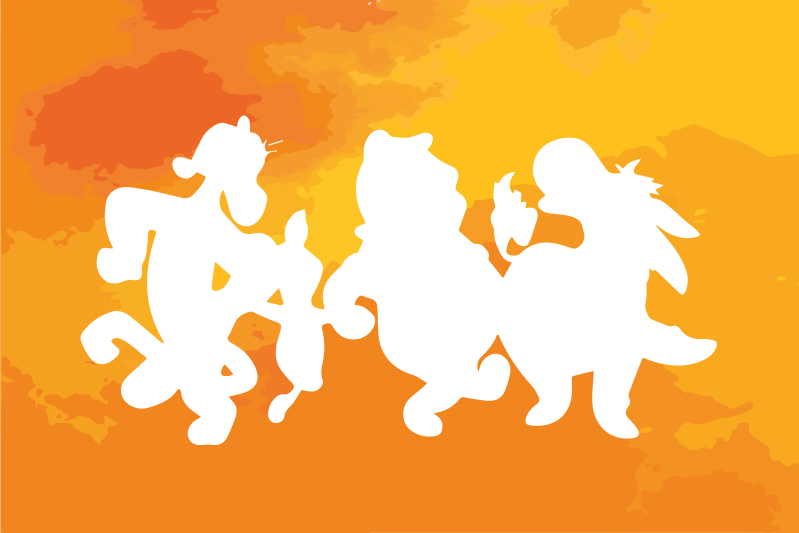 Winnie the Pooh and the gang children placemats - TenStickers