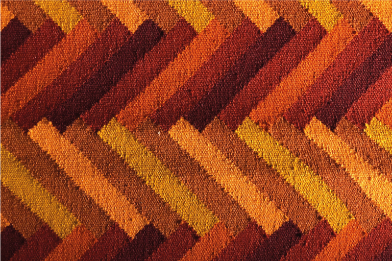 Textured placemats with colorful geometric design - TenStickers