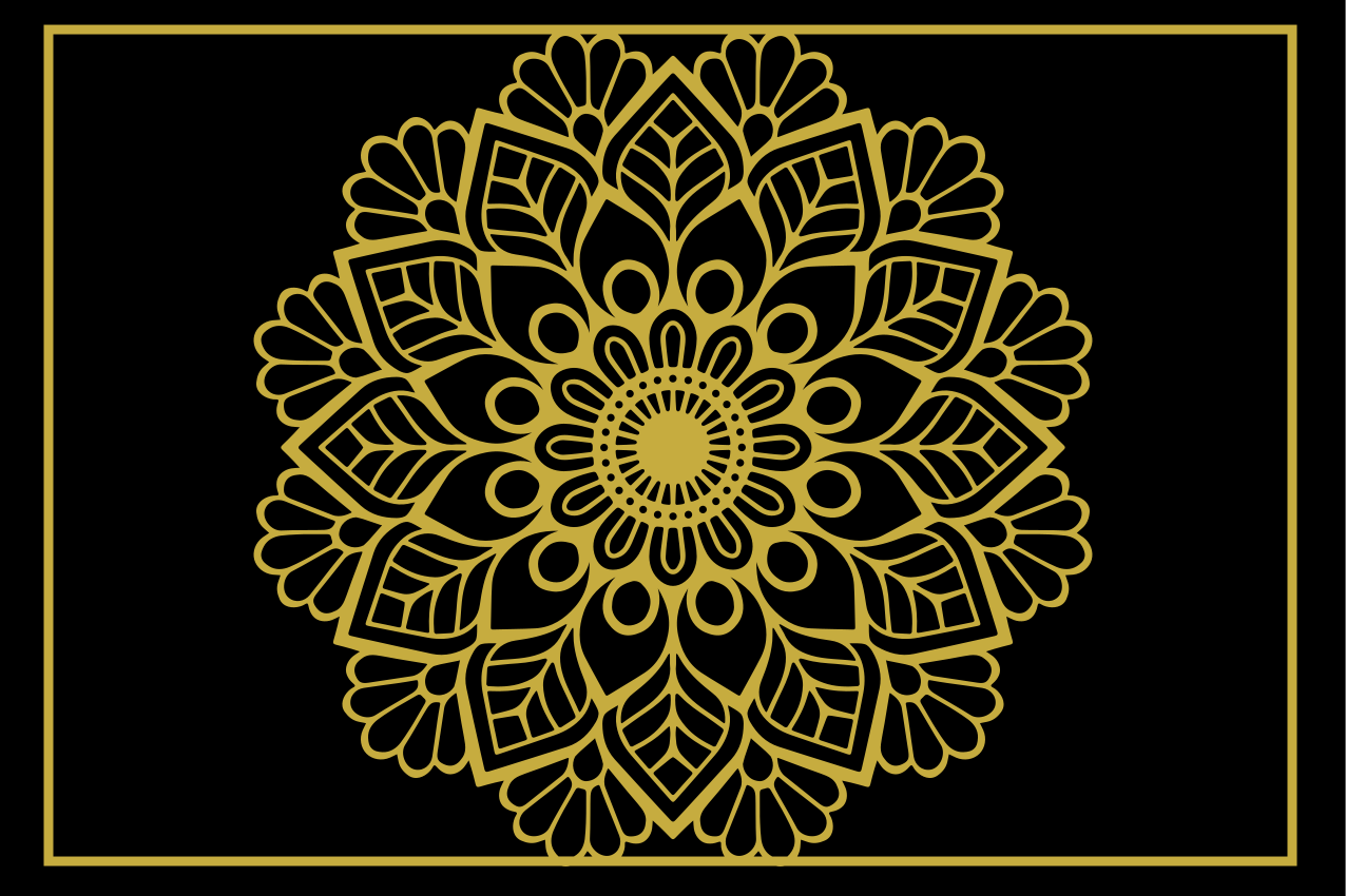 Elegant placemats with graceful botanical design - TenStickers