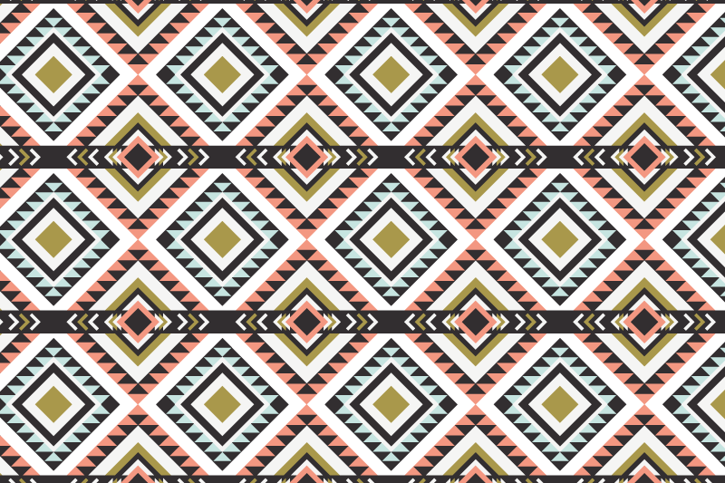 Original placemats with geometric design - TenStickers