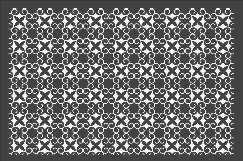 Textured placemats elegant patterned mat - TenStickers