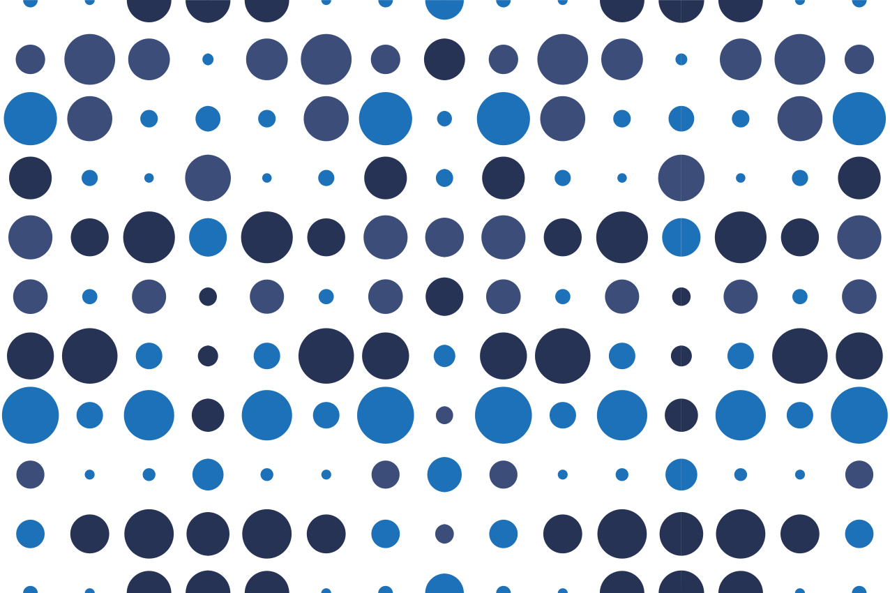 Textured placemats with circular pattern design - TenStickers
