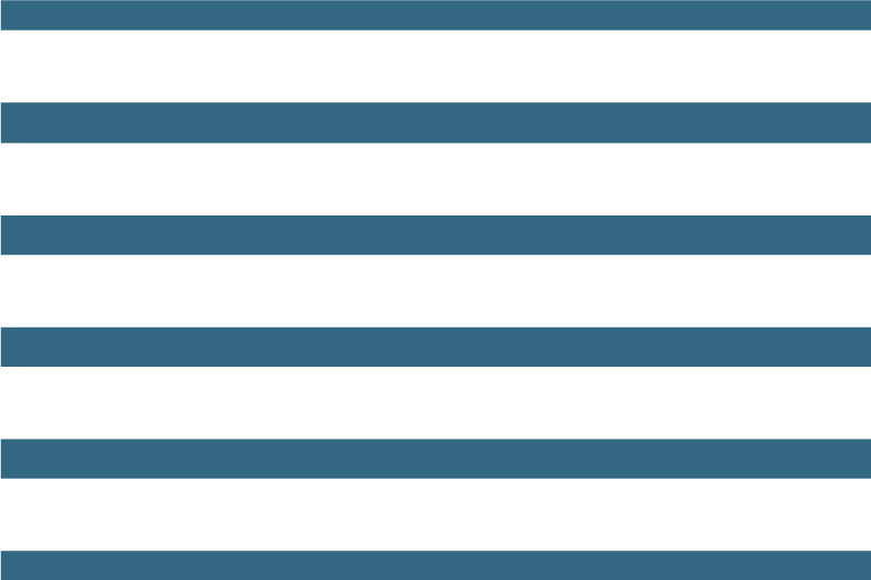 Modern placemats striped table surface design - TenStickers