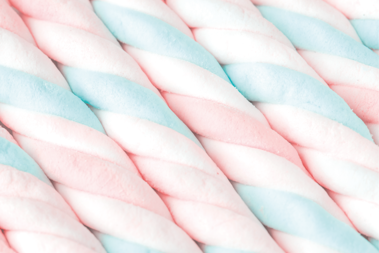 Marshmallow Vinyl placemats - TenStickers