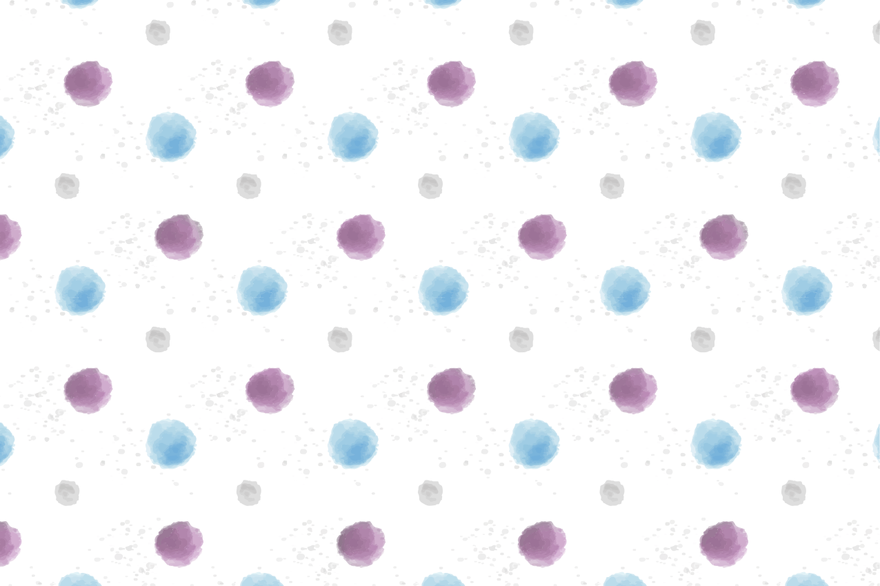 Textured placemats in vibrant spotty circles - TenStickers