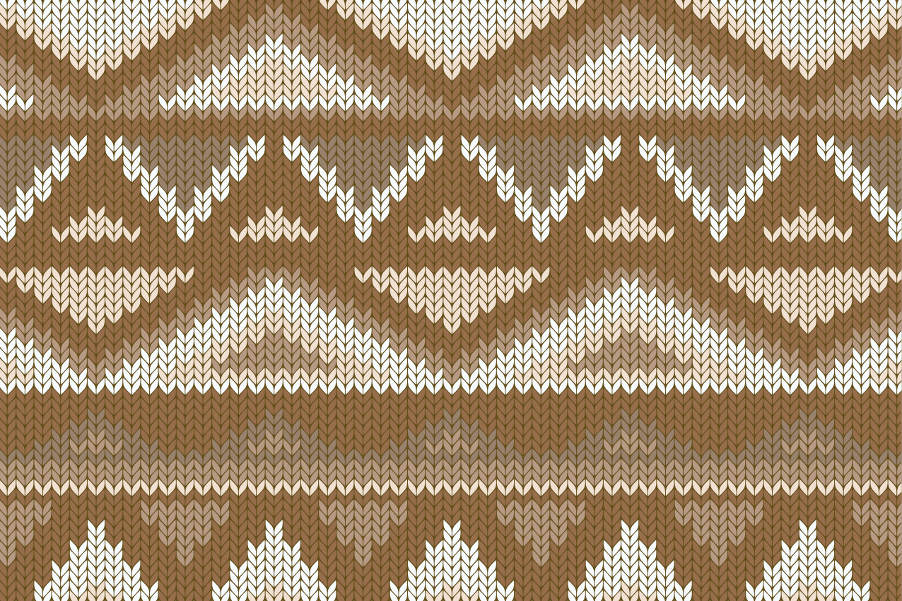 Textured placemats with knitted pattern surface - TenStickers