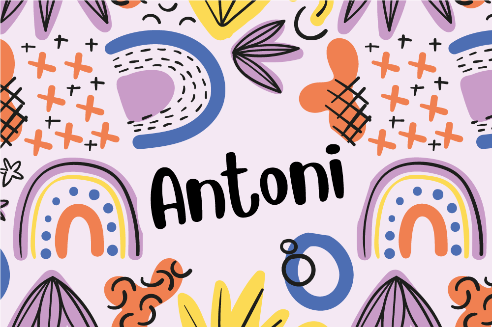 Children placemats colorful rainbow designs - TenStickers