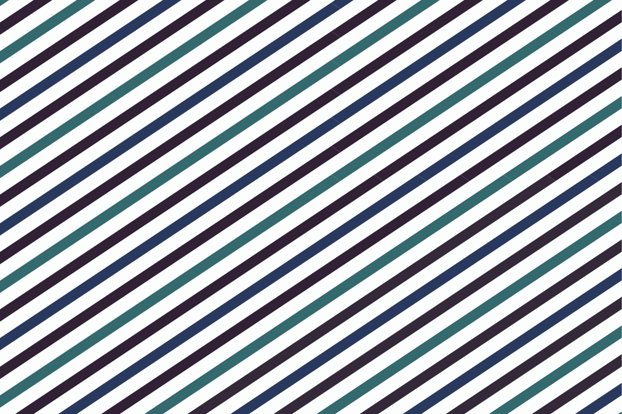 Textured placemats in striped color scheme - TenStickers