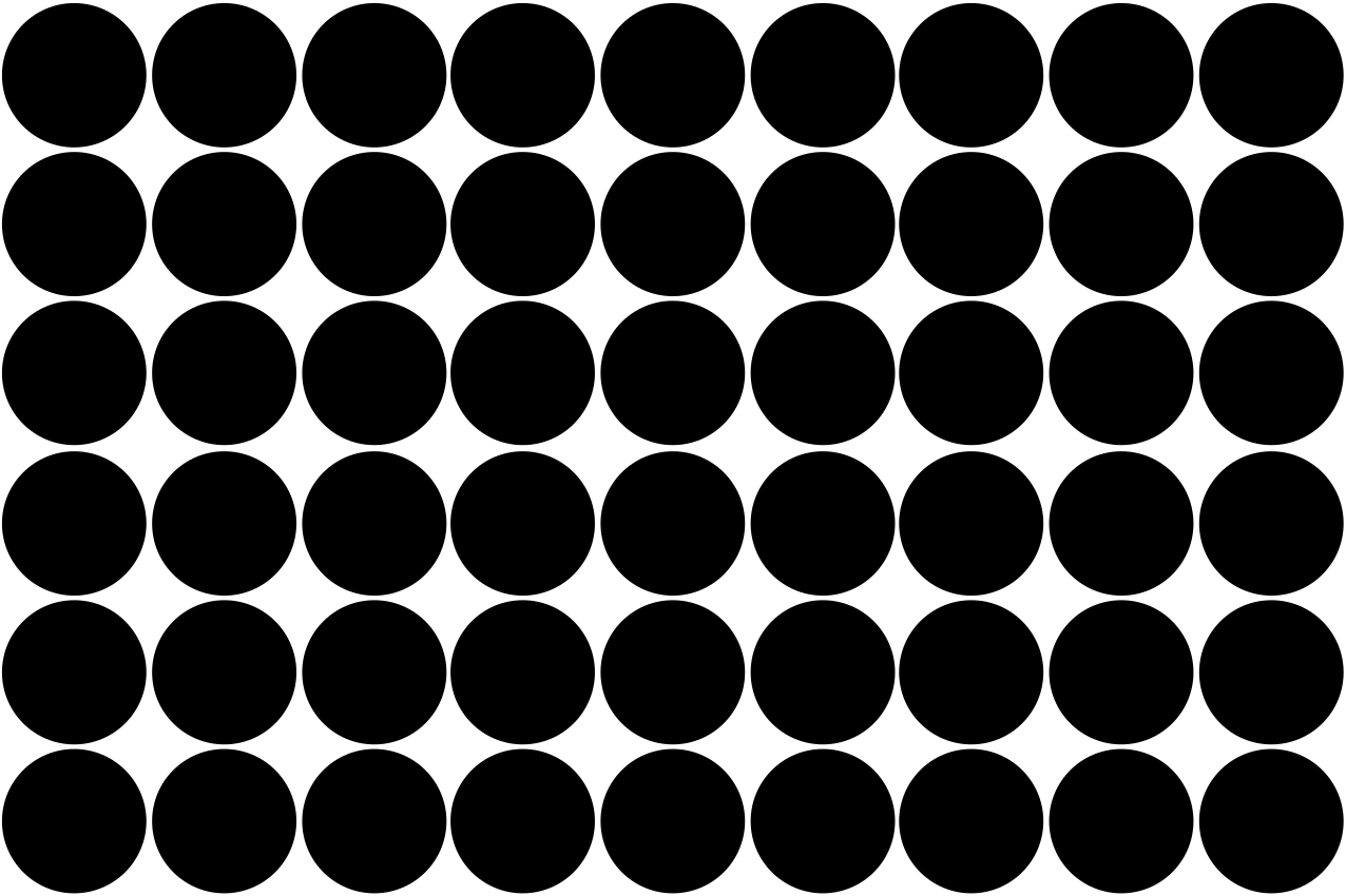 Textured placemats with abstract circular design - TenStickers