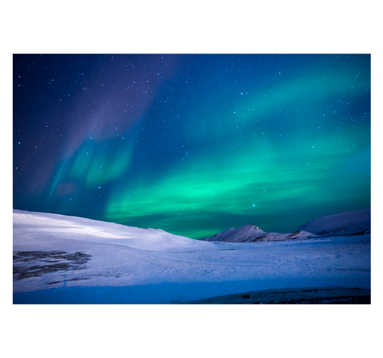 Aurora Night Sky sky wall mural - TenStickers