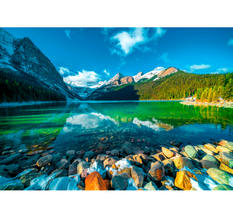 Tatry mountains wall mural - TenStickers
