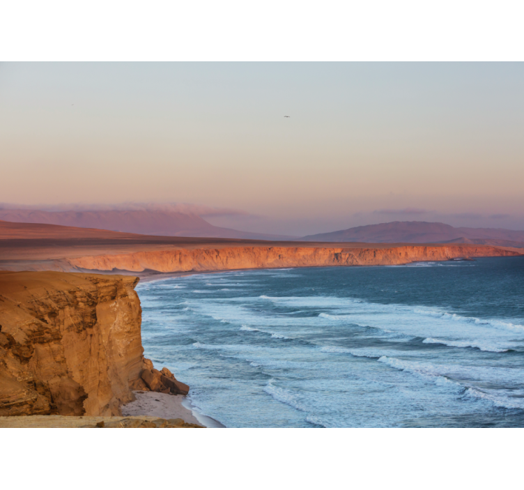 Heavenly Peruvian beach  under the sea mural - TenStickers