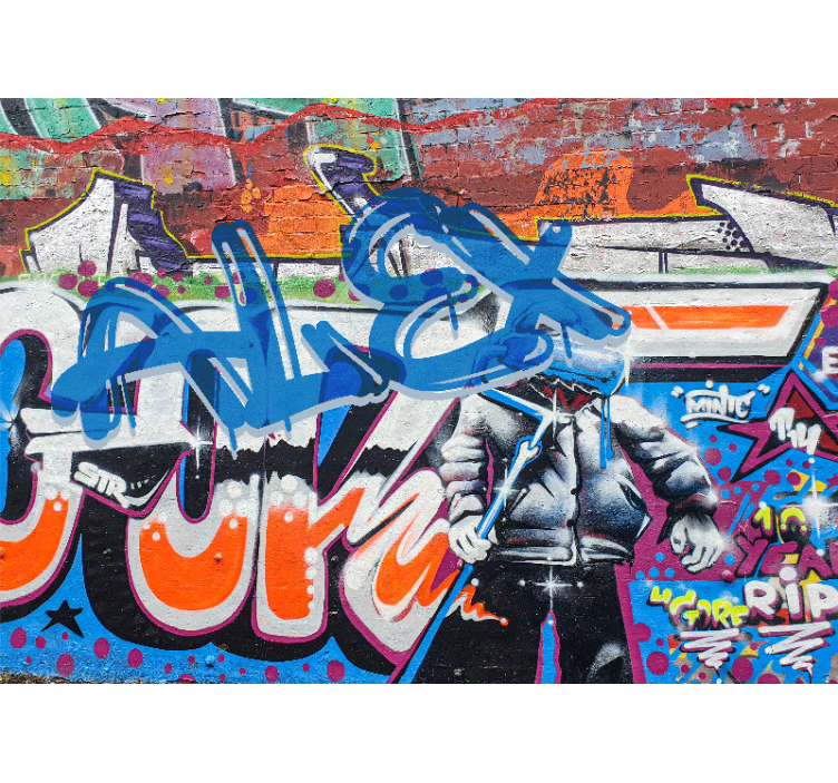 Urban Street Style graffiti wall mural - TenStickers