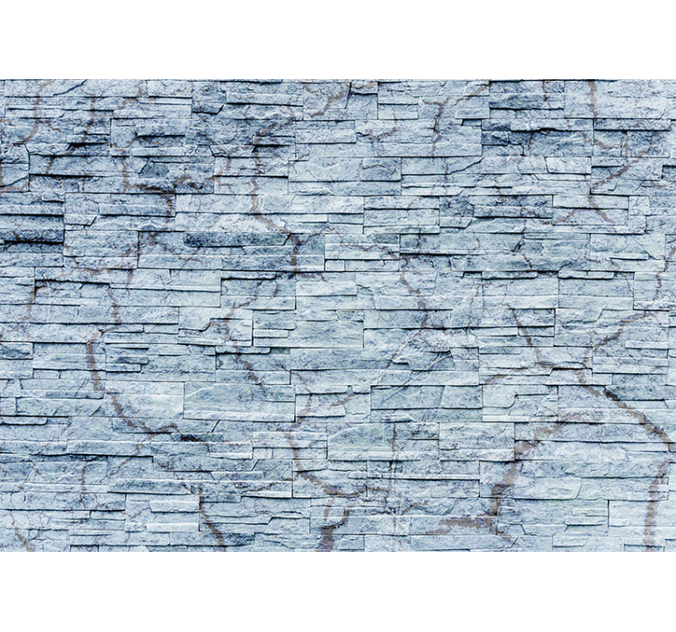 Textured Slate Surface mural stone wall - TenStickers