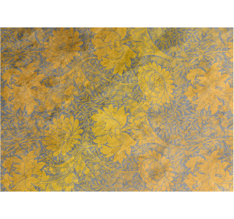 Flower wall mural floral design arrangement - TenStickers