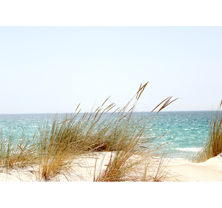 Wall mural nature tranquil shoreline scene - TenStickers