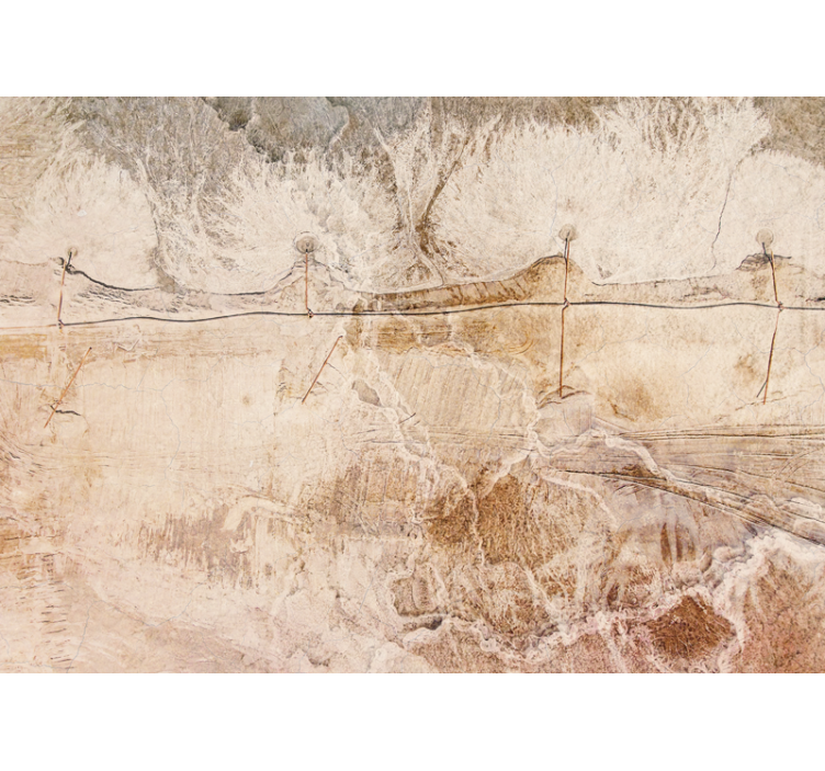 Mural stone wall with natural texture design - TenStickers