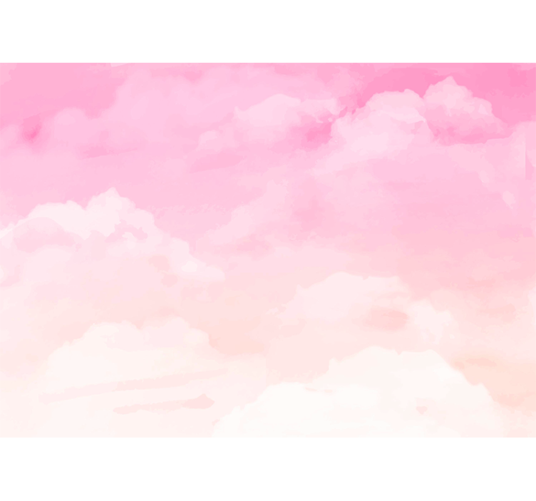 Texture wall mural soft cloud patterns - TenStickers