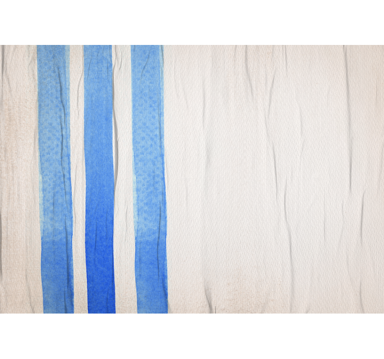 Blue stripe pattern texture wall mural - TenStickers