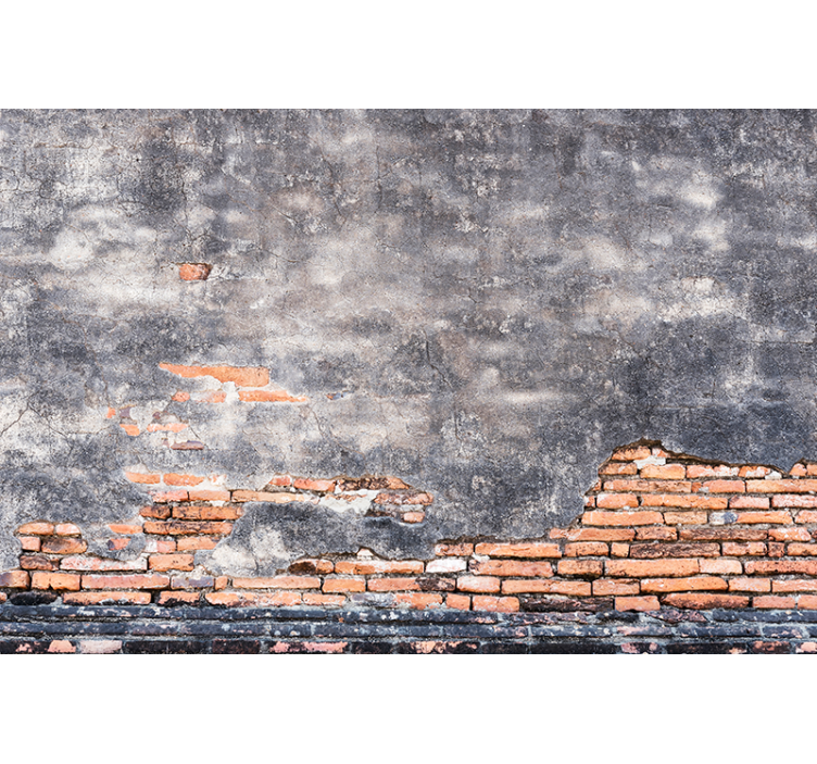 Grunge wallGrunge wall is a type of wall decoration that is chara - TenStickers