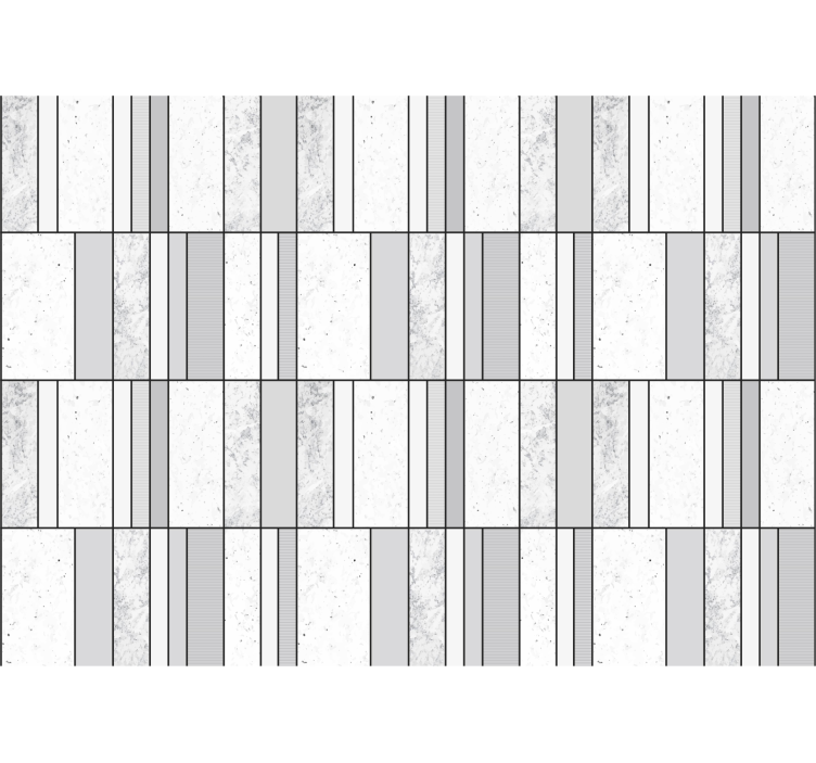 Mármol con líneas negras Bathroom Murals - TenStickers