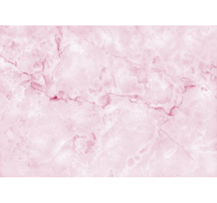 Pink enchanting marble texture wall mural - TenStickers