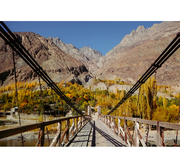 Vibrant Foliage Arrangement wall mural nature - TenStickers