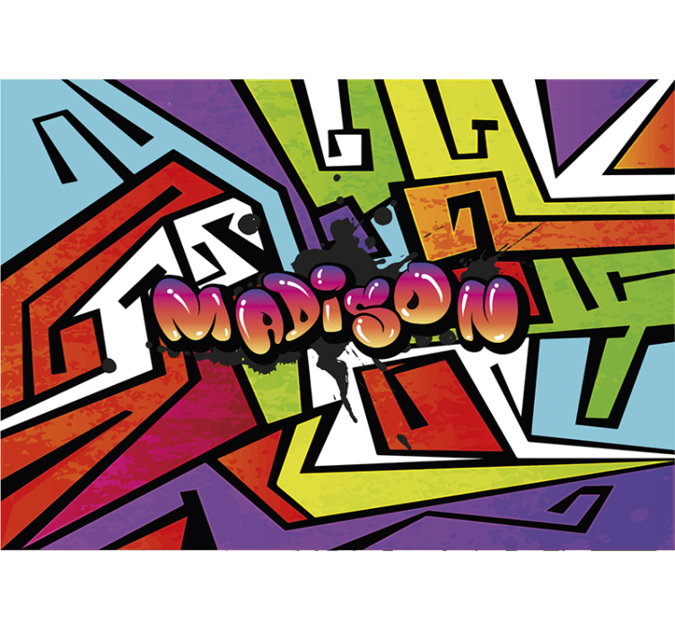 Graffiti wall mural urban street art - TenStickers