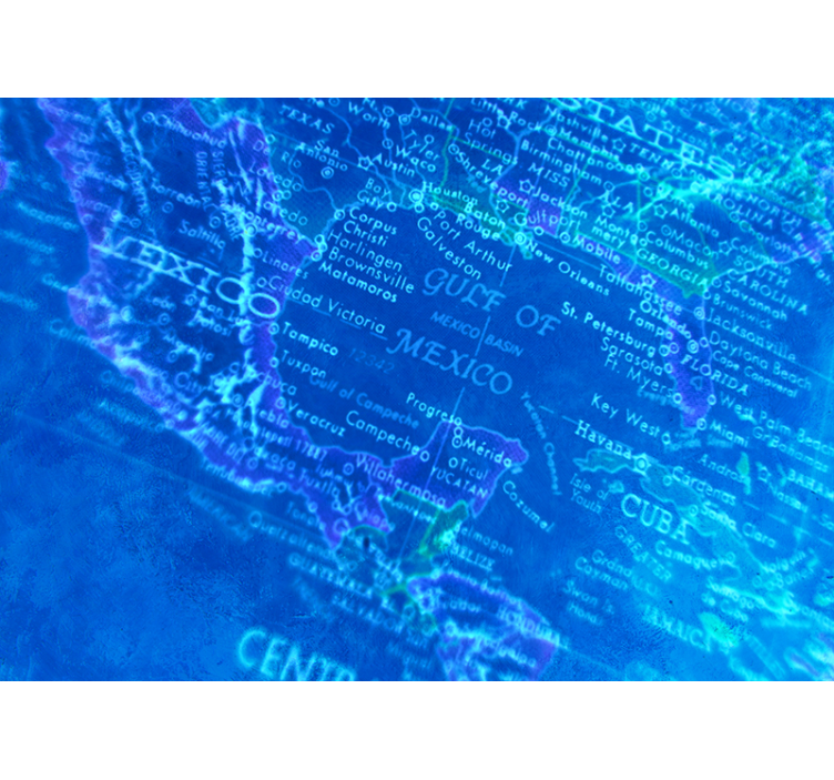 Vintage Map Design world map wallpaper - TenStickers