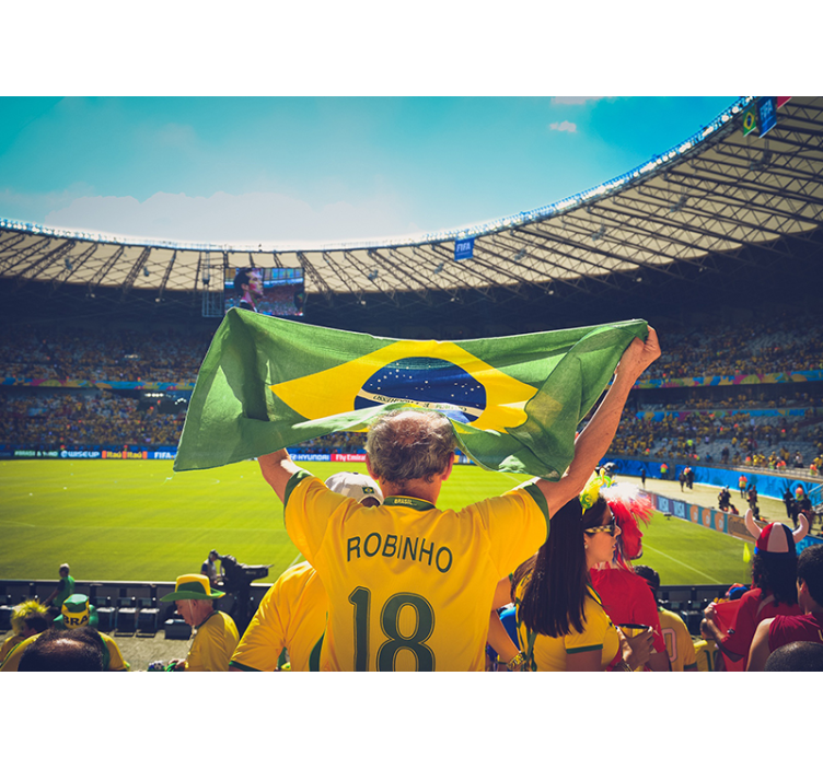 Passionate Brazil Celebration romantic wall mural - TenStickers