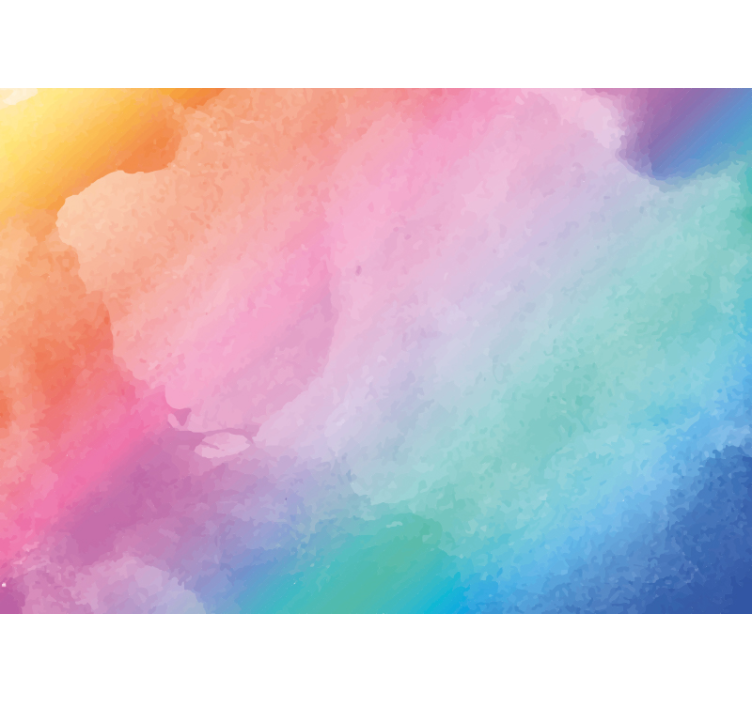 Abstract wall mural in vibrant brush strokes - TenStickers