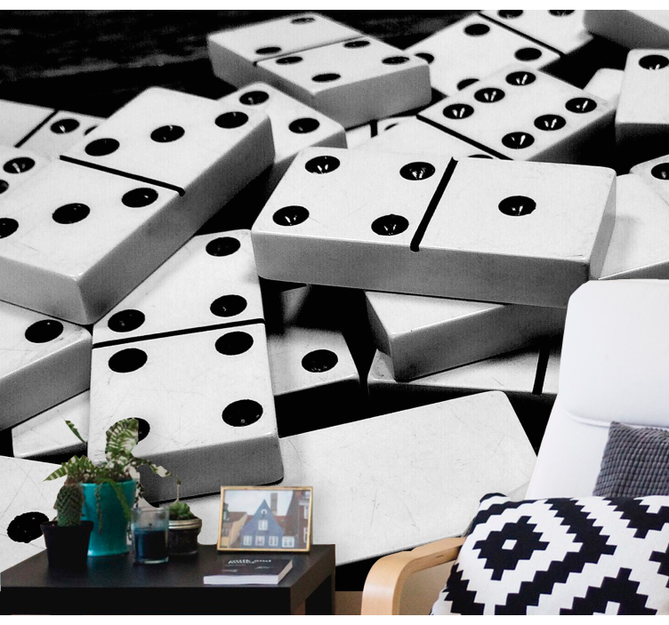 Classic Game Pieces wall mural vehicle - TenStickers