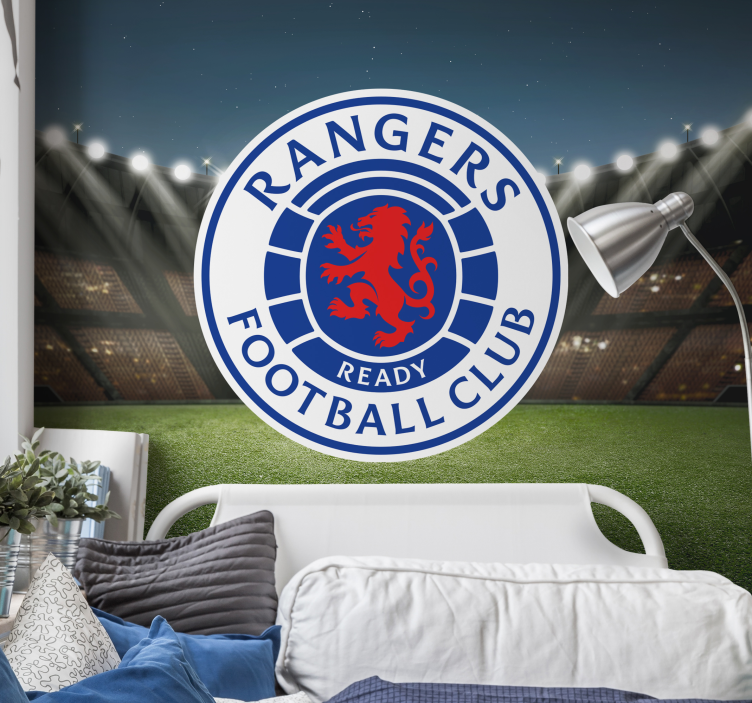 Football Club Emblem wall mural vehicle - TenStickers