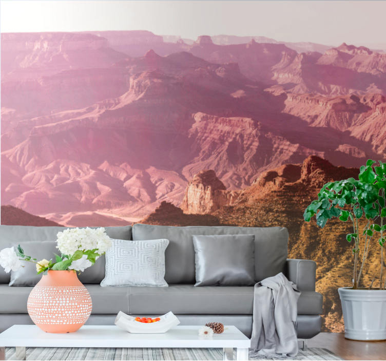 Landscape wall mural grand canyon view - TenStickers