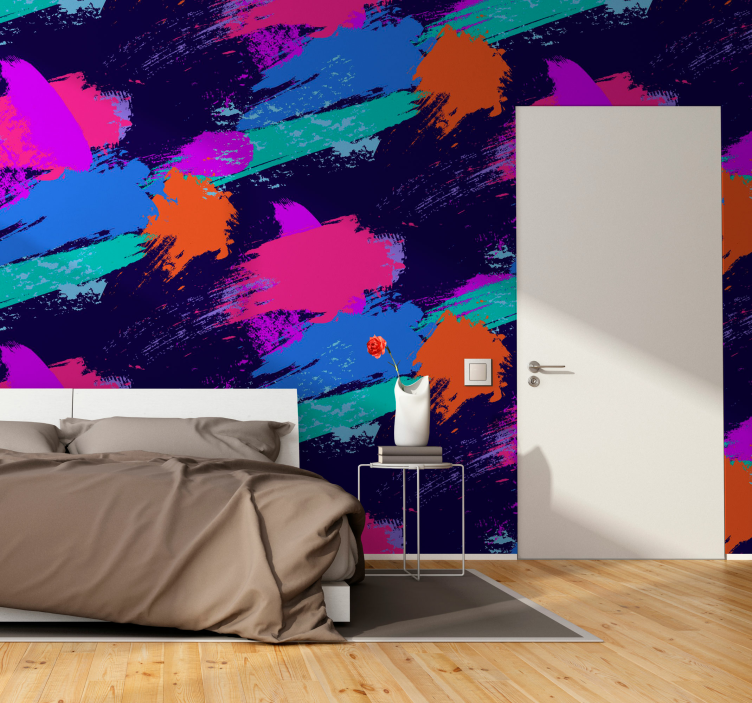 Modern Art Splash Abstract Wall Murals - TenStickers