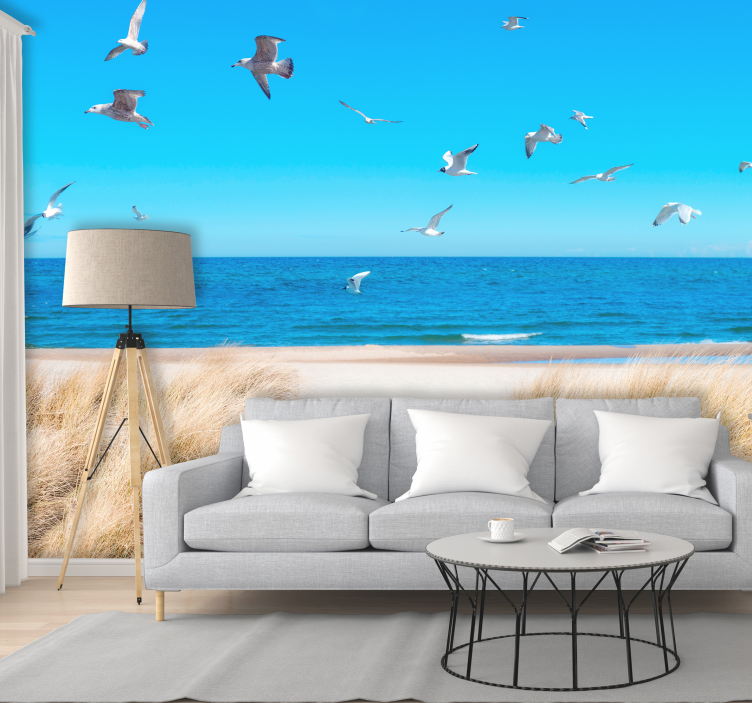Seaside Serenity under the sea wall mural - TenStickers