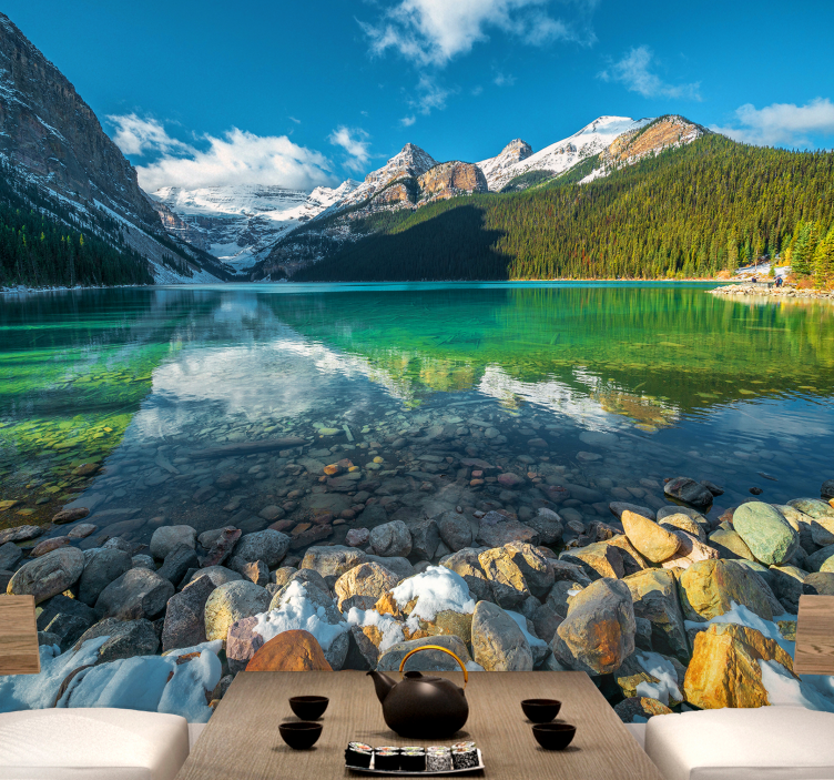 Tatry mountains wall mural - TenStickers