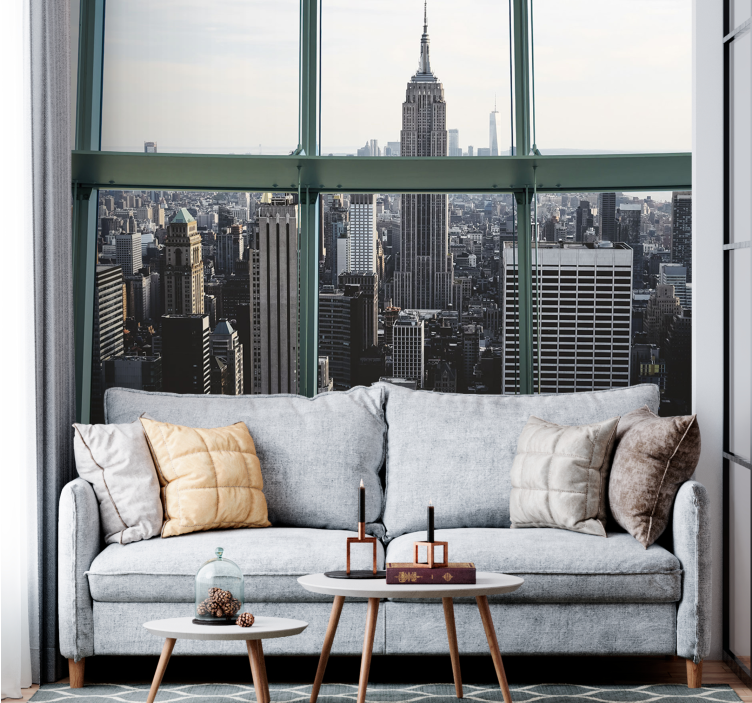Wall mural new york empire state skyline - TenStickers