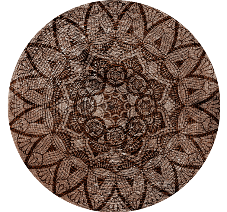 Coasters with elegant lace design - TenStickers